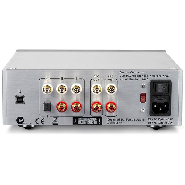 Burson Audio Conductor V2+ - Headphone Amplifier - Pre-Amp & USB DAC -