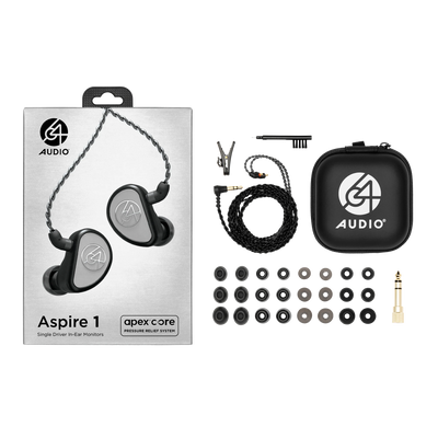 64 Audio Aspire Series - Hybrid Drivers Universal IEM Earphones