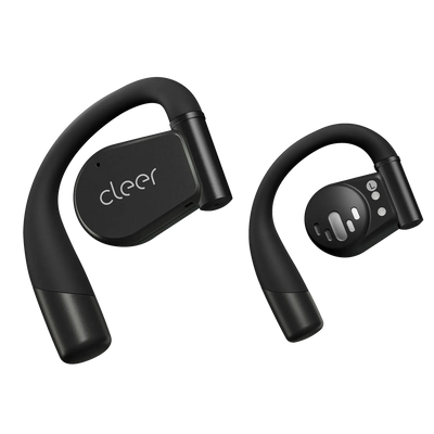 Cleer Audio Arc 3 - Open-Ear True Wireless Sports Earphones - Black