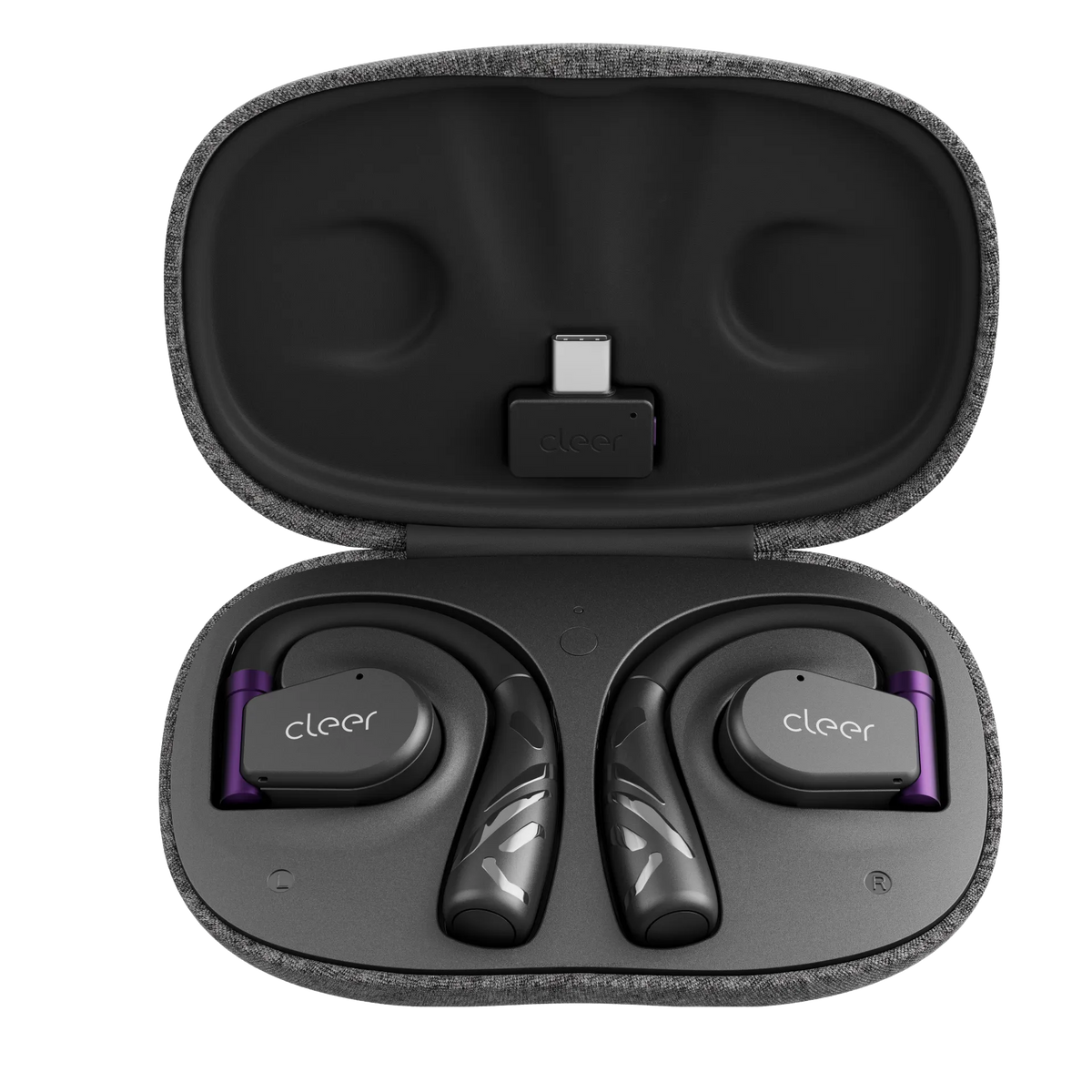 Cleer Audio Arc II Gaming - Open Ear True Wireless Gaming Earphones with USB-C Dongle