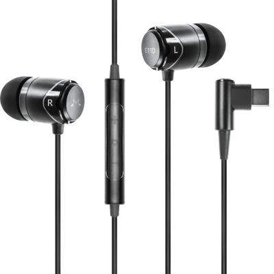 SoundMAGIC E11D - In Ear Isolating USB-C Earphones with Integrated DAC