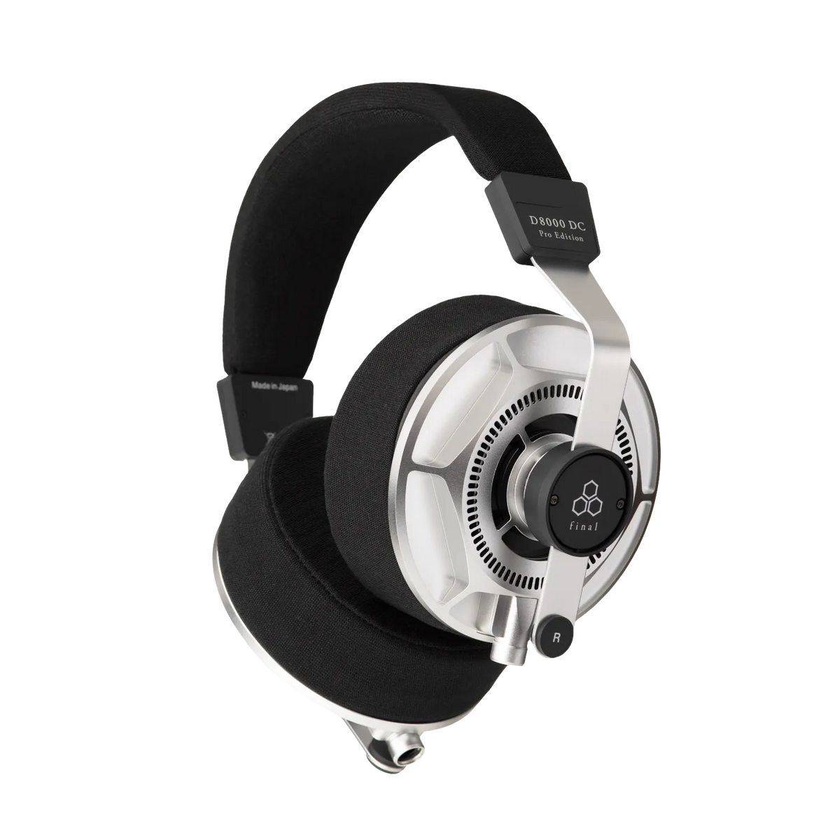 Final D8000 DC Pro Edition - Planar Magnetic Headphones with Detachable Silver Coated OFC Cables