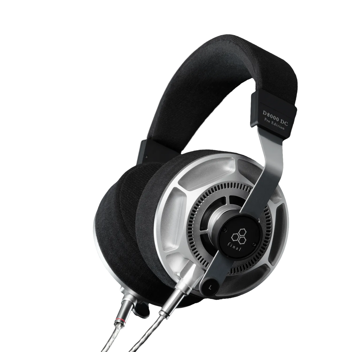 Final D8000 DC Pro Edition - Planar Magnetic Headphones with Detachable Silver Coated OFC Cables