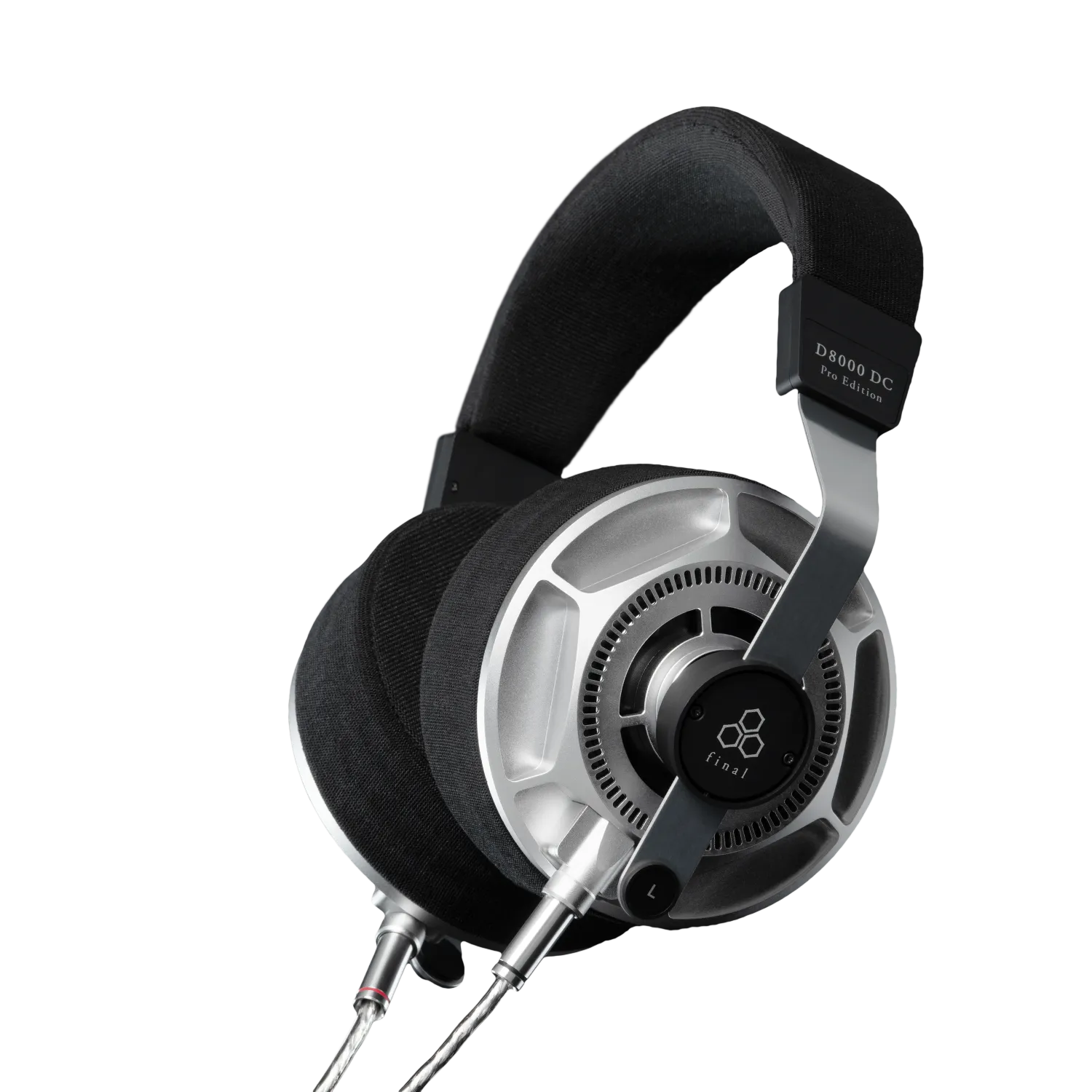 Final D8000 DC Pro Edition - Planar Magnetic Headphones with Detachable Silver Coated OFC Cables