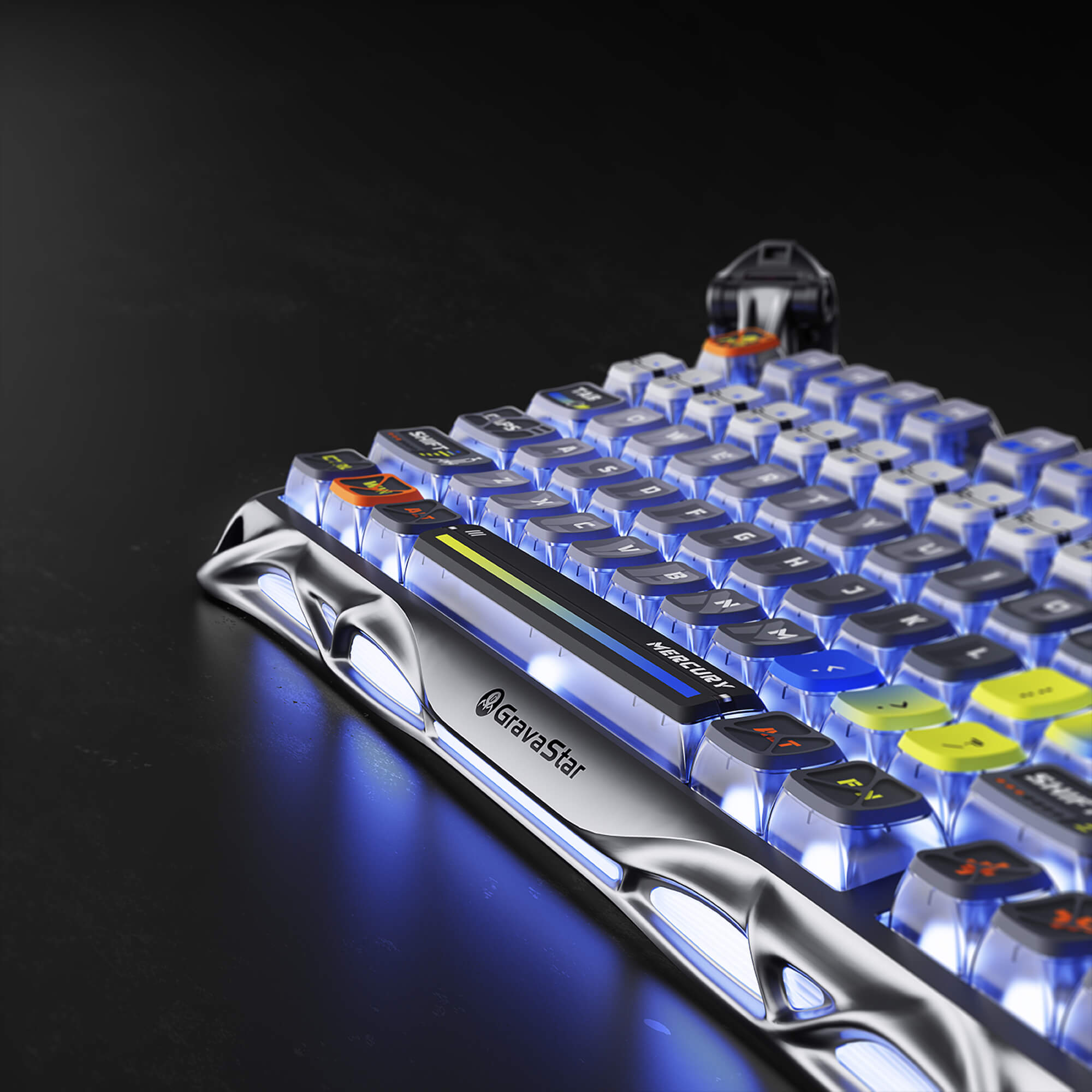 GravaStar Mercury K1 Pro - Wireless Gaming Keyboard