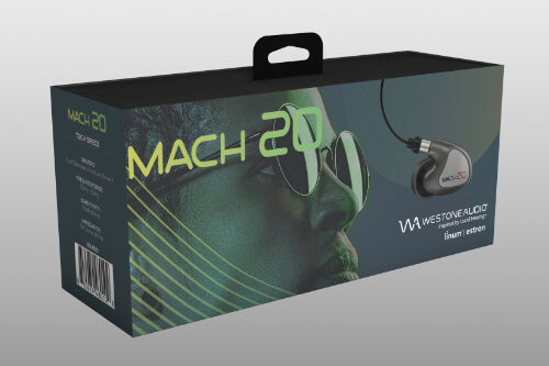 Westone Audio MACH 20 - Professional Dual Drivers IEM Earphones with Detachable Cable - Refurbished