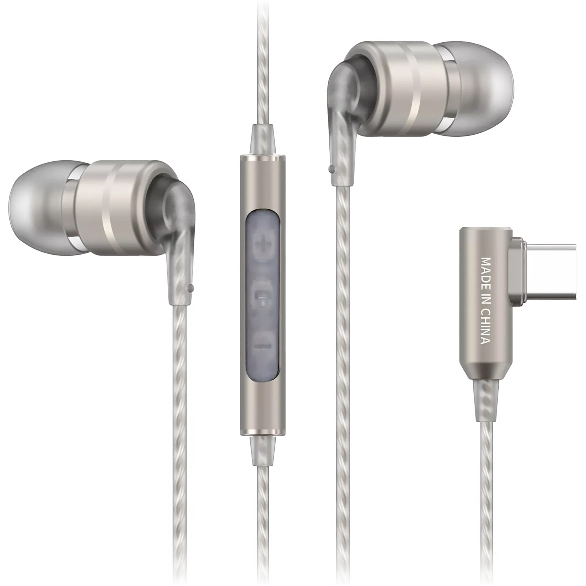 SoundMAGIC E80D - In Ear Isolating USB-C Earphones with Integrated DAC