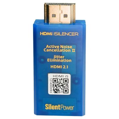 SilentPower by iFi HDMI iSilencer - HDMI Noise Filter with Surge Protection